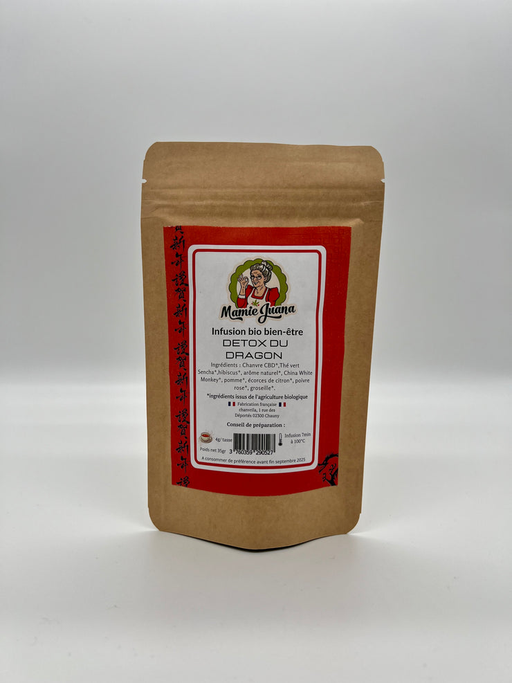 INFUSION CBD BIO DETOX DU DRAGON MAMIE JUANA
