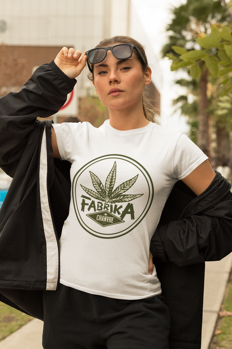 Tee-shirt à manches courtes Femme La Fabrika Chanvre